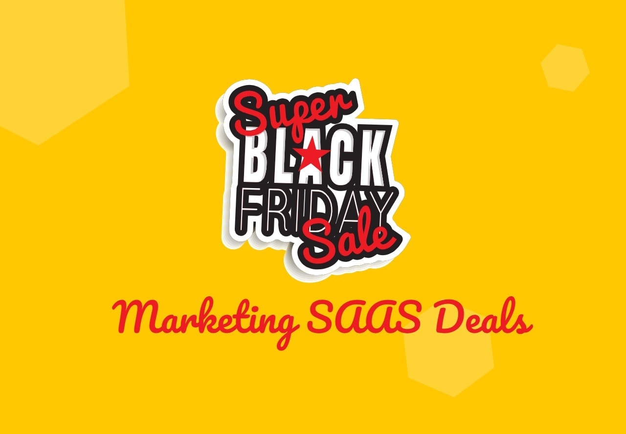 Black Friday SAAS deals