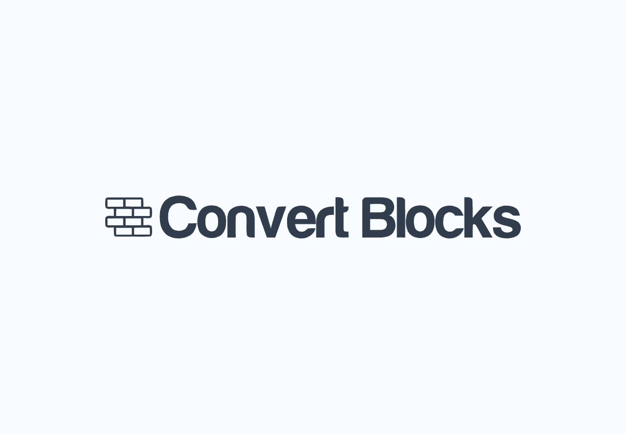 Convert Blocks Website Builder