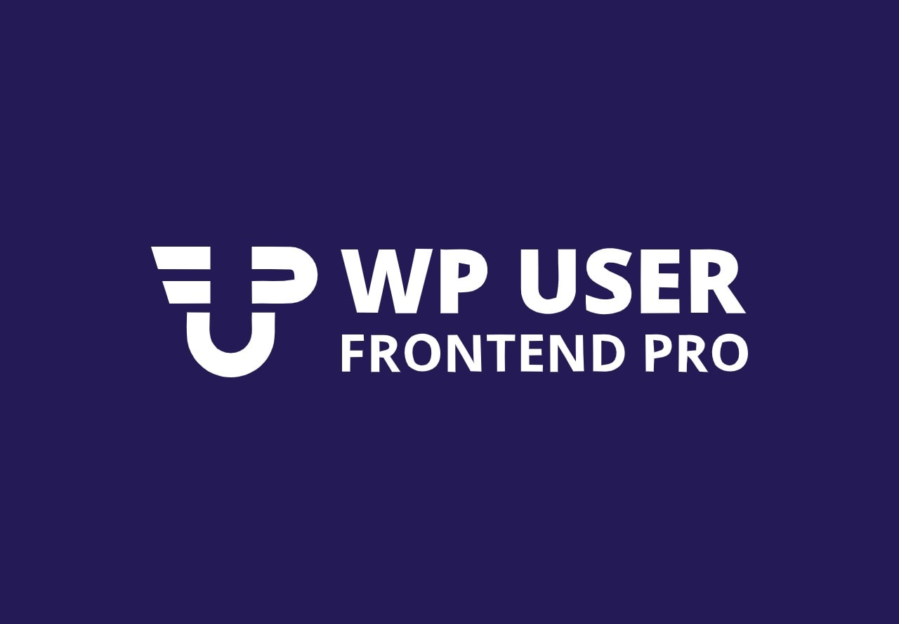 WP user frontend pro wordpress plugin