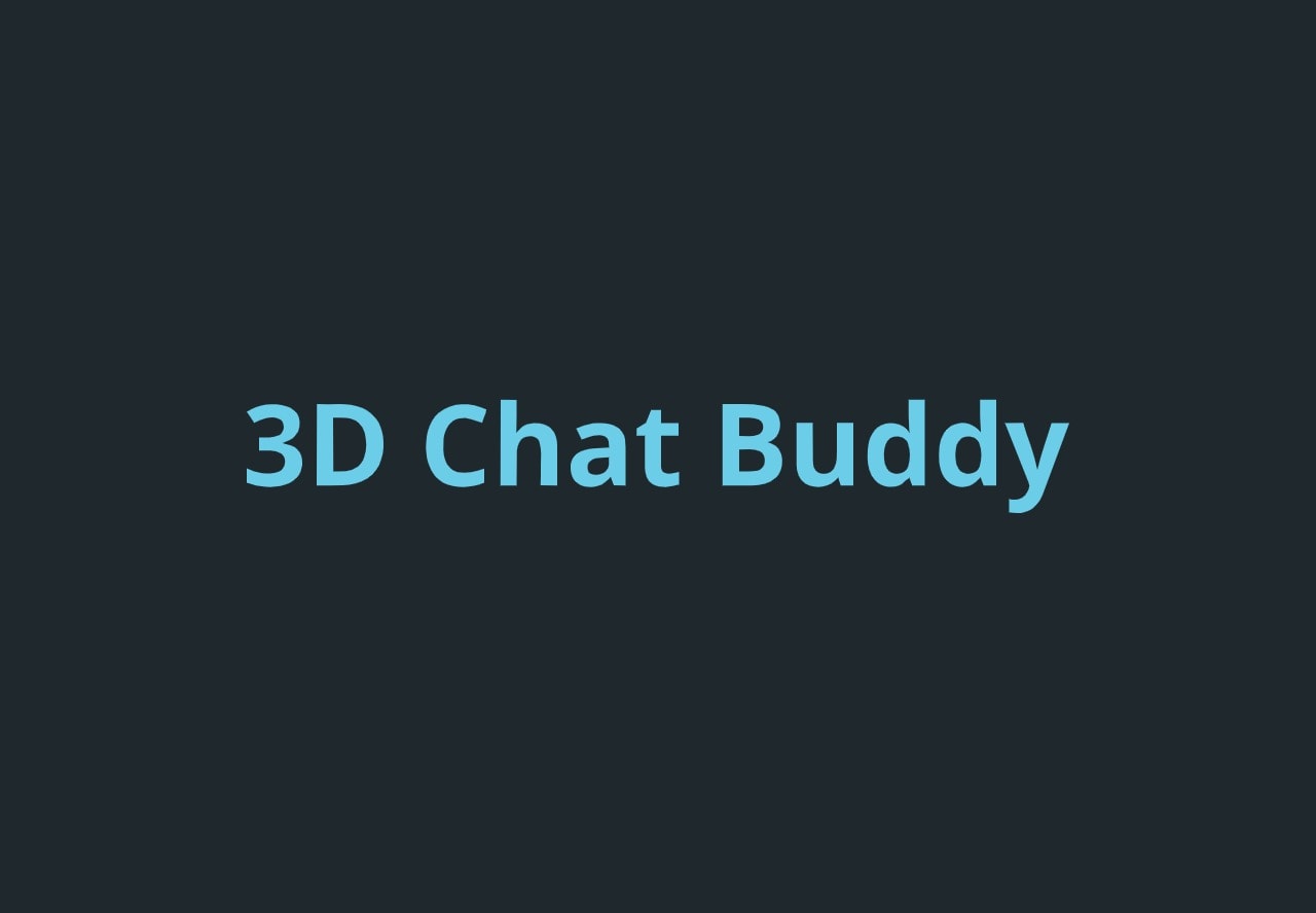 3D Chat Buddy Deal on Appsumo