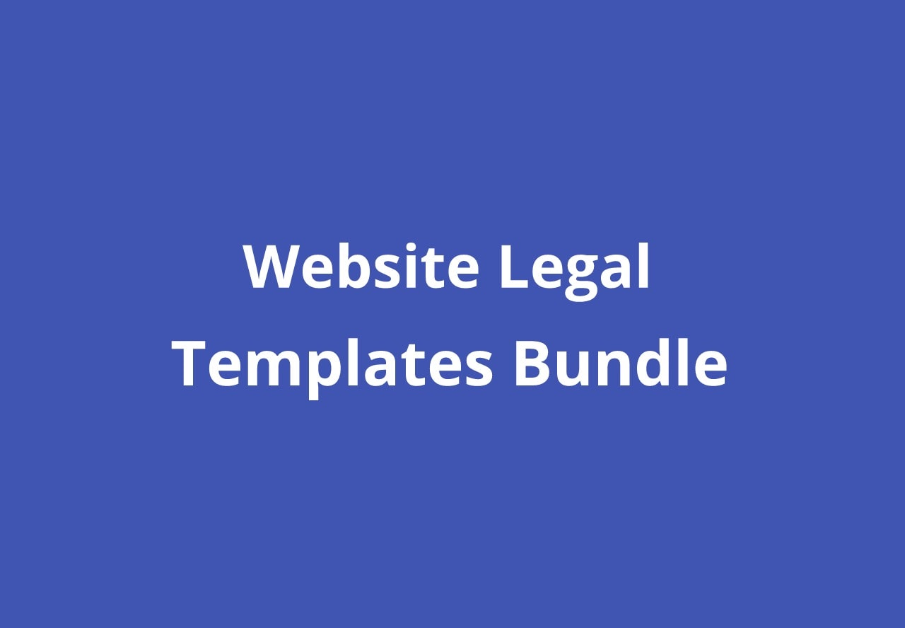 Website Legal Templates Bundle