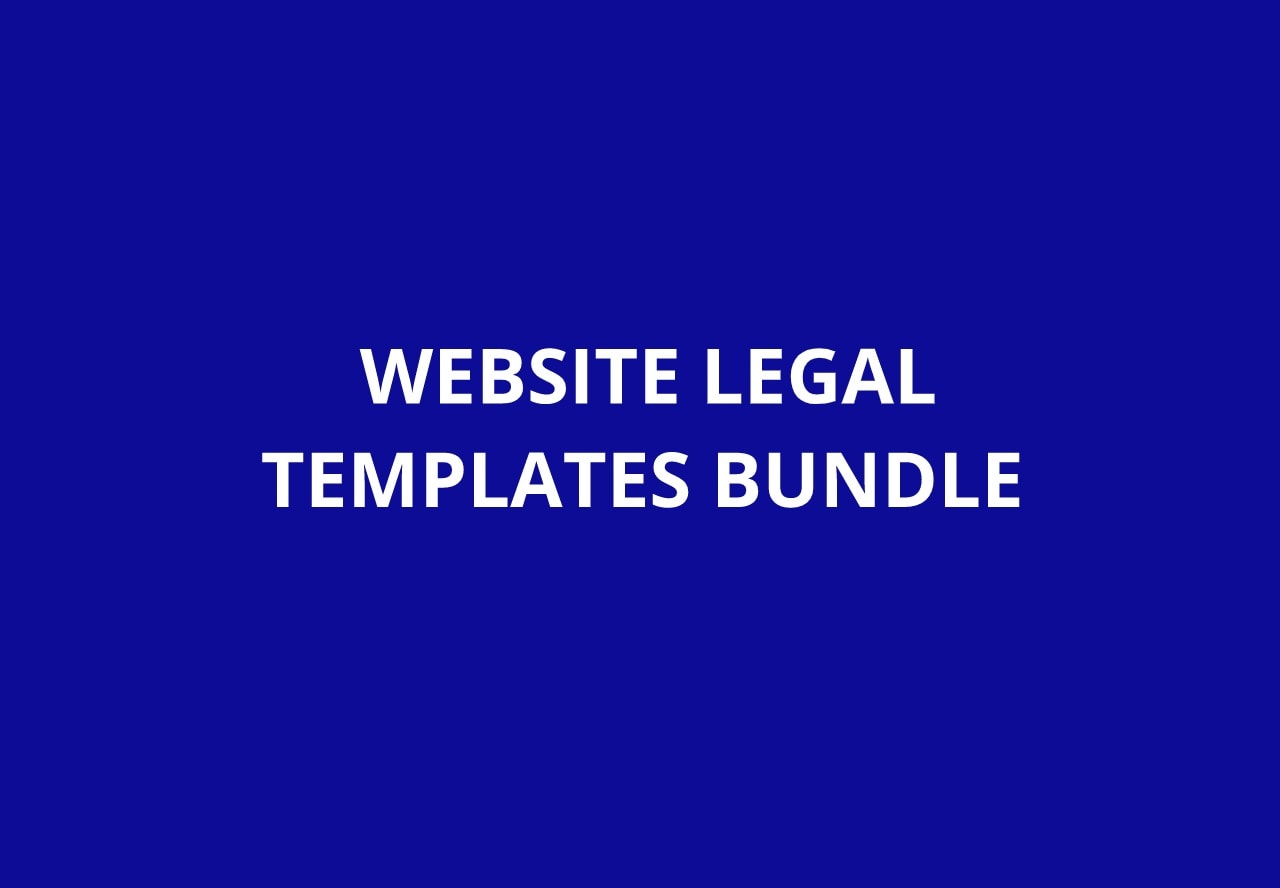 WEBSITE LEGAL TEMPLATES BUNDLE Lifetime Deal on Appsumo