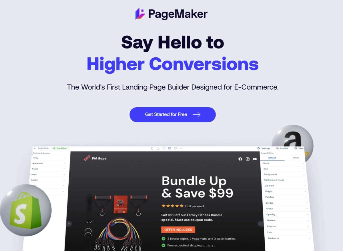 Page Maker lifetime deal on Pitchground