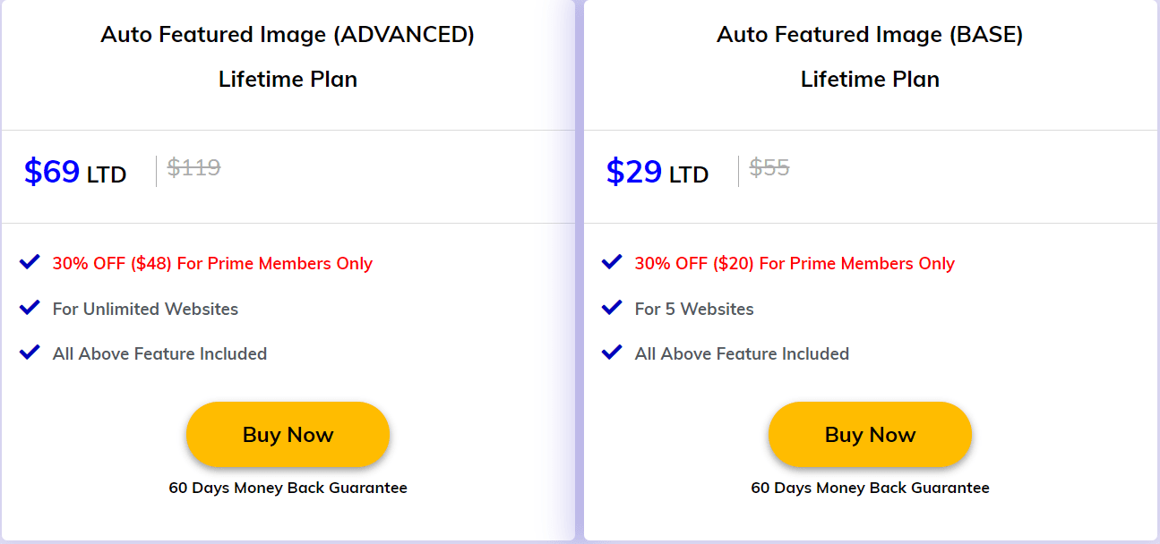 Auto Featured Image Deal mirror price