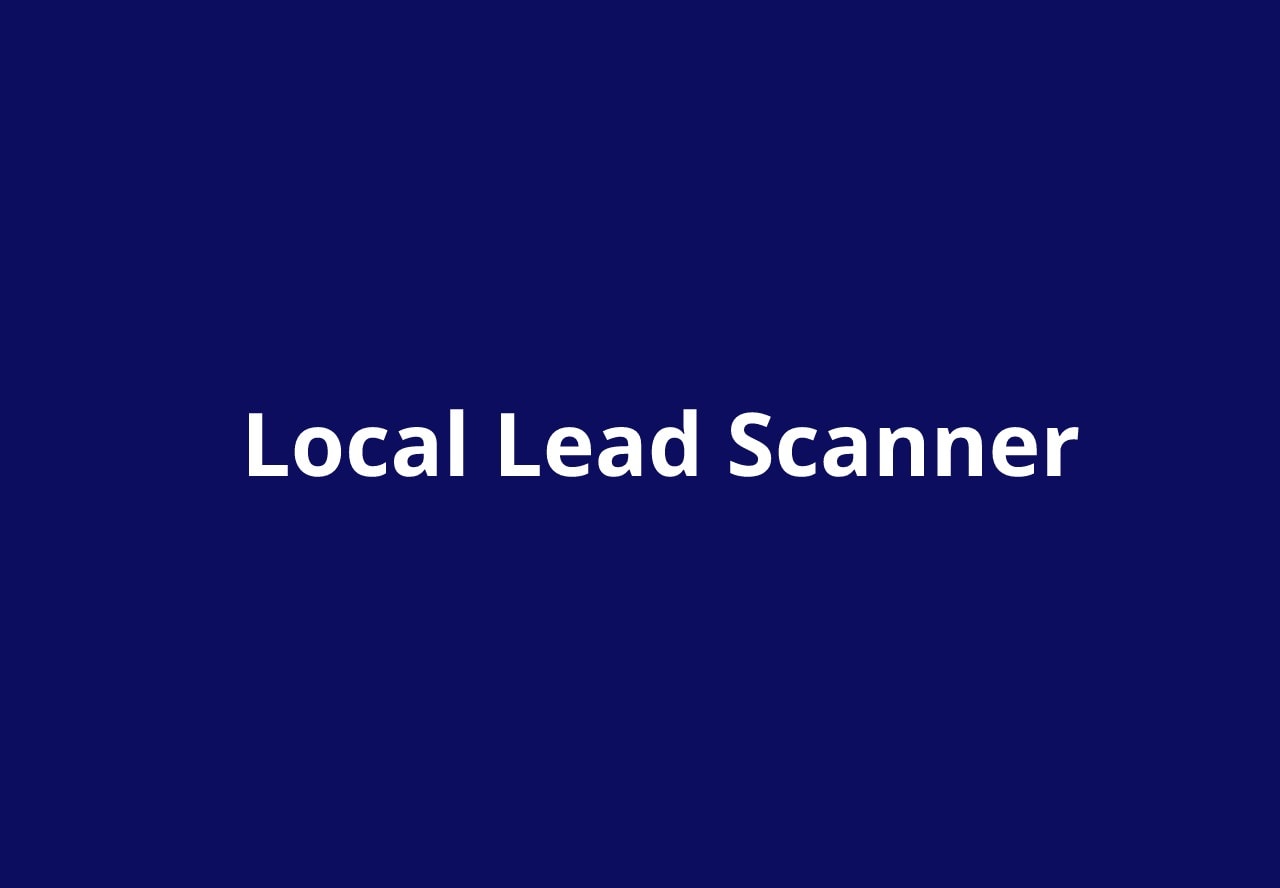 Local Lead Scanner Lifetime Deal