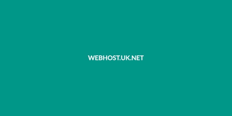 WebhostUK LTD 2
