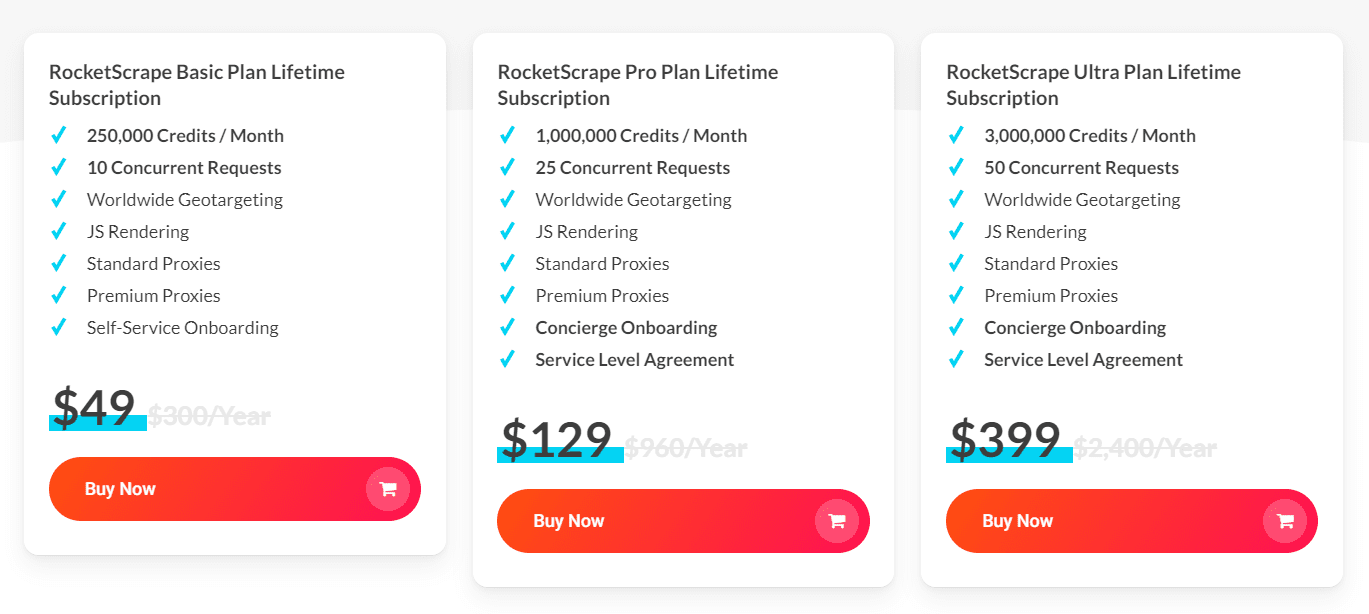 RocketScrape Dealify Price