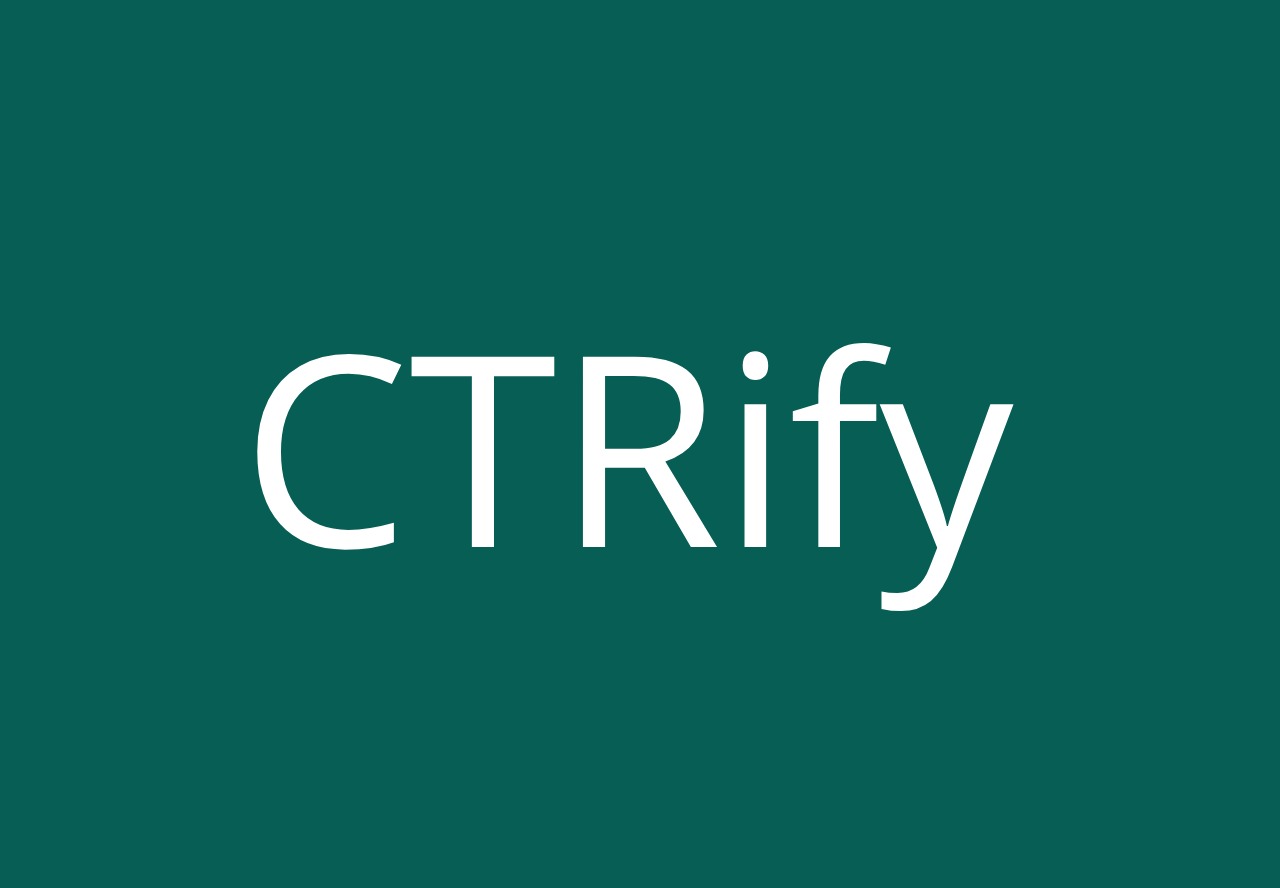 CTRify Lifetime Deal on Appsumo