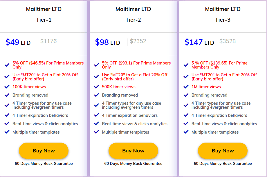 Mailtimer Dealmirror Price