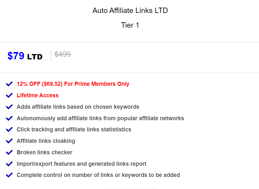 Auto Affiliate Links Dealmirror Price