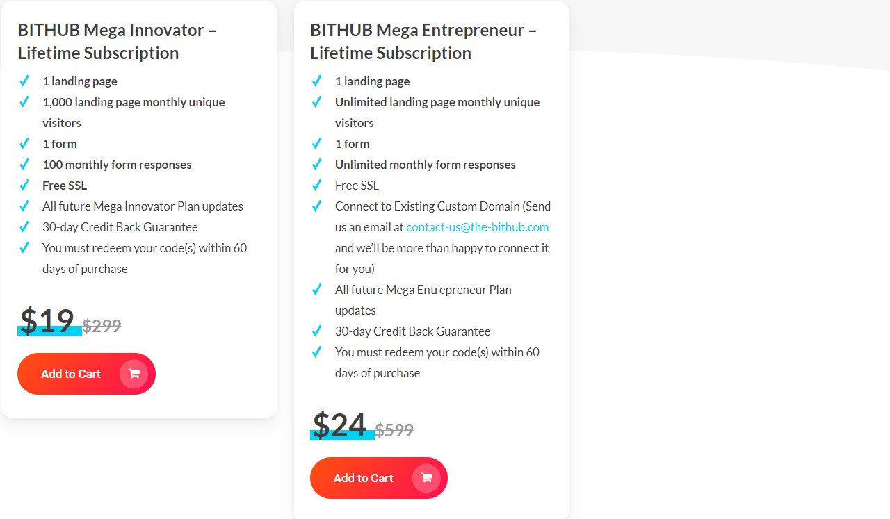 Bithub Dealify Price