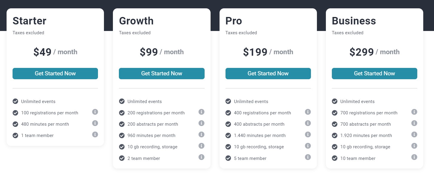 Holacon Regular Pricing 