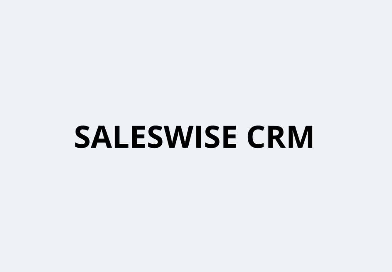Saleswise CRM Lifetime deal on Saasmantra