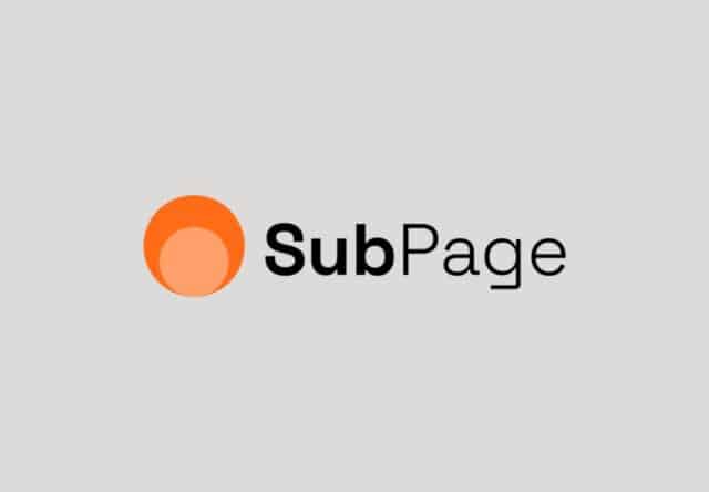 Subpage Lifetime Deal on Appsumo
