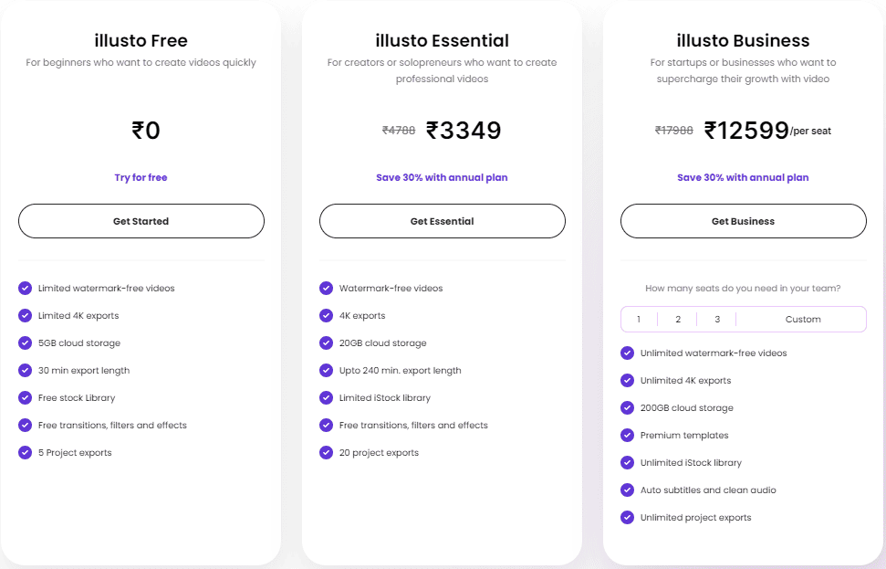 illusto regular pricing 