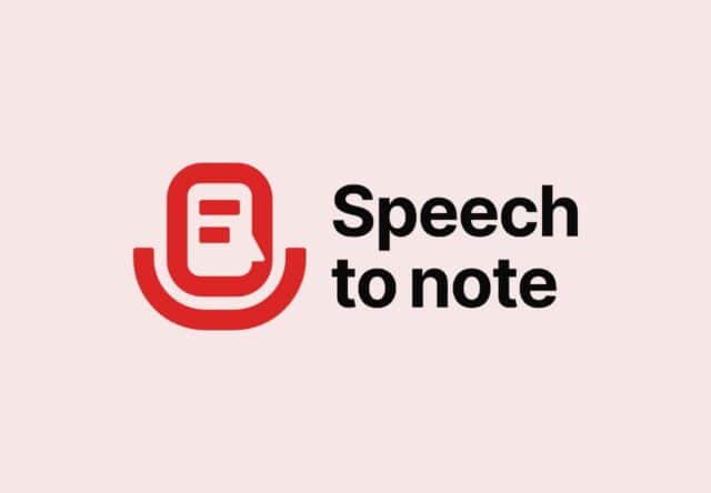 Speech To Note lifetime deal on appsumo