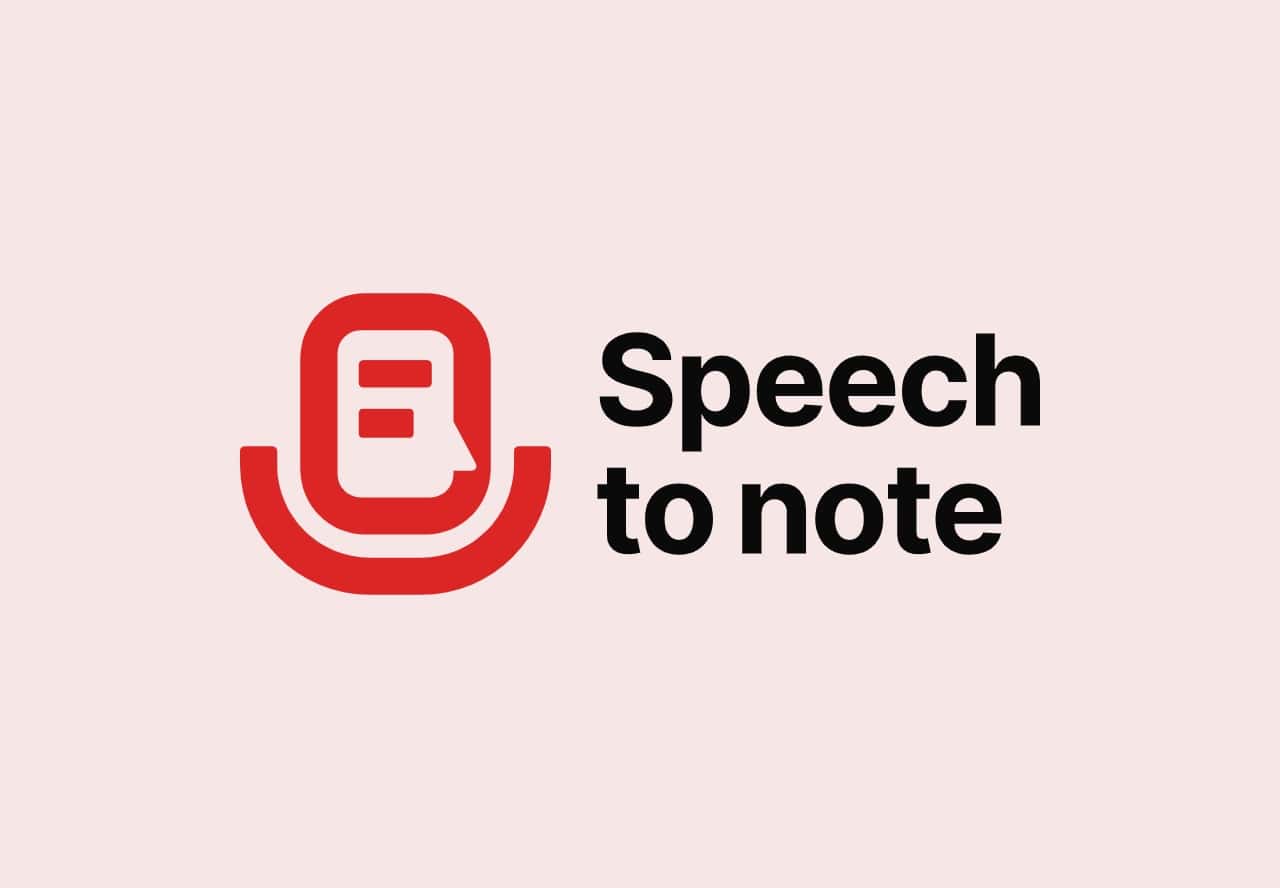 Speech To Note Lifetime Deal AI Speech Recognition