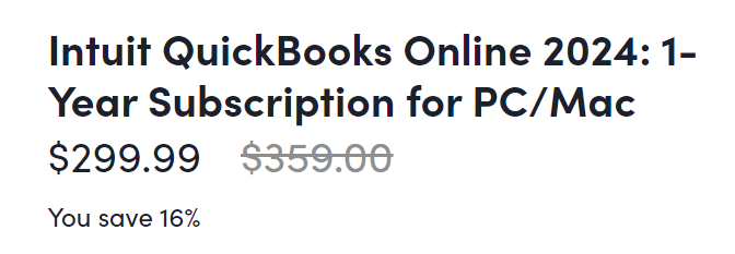 Intuit QuickBooks staksocial pricing