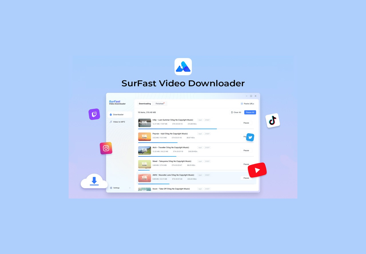 SurFast Video Downloader lifetime deal on stacksocial