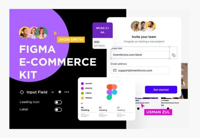 Figma E-commerce UI Kit lifetime deal on dealfuel