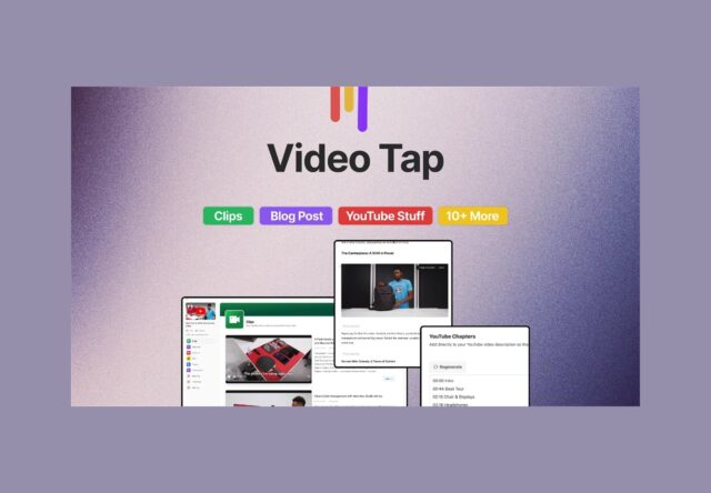 Video Tap lifetime deal on appsumo