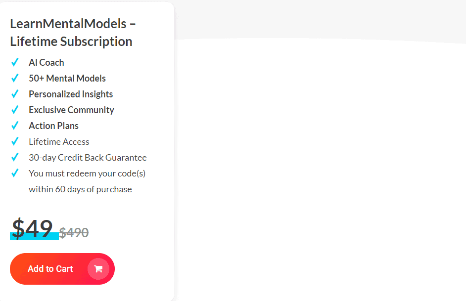 LearnMentalModels dealify price