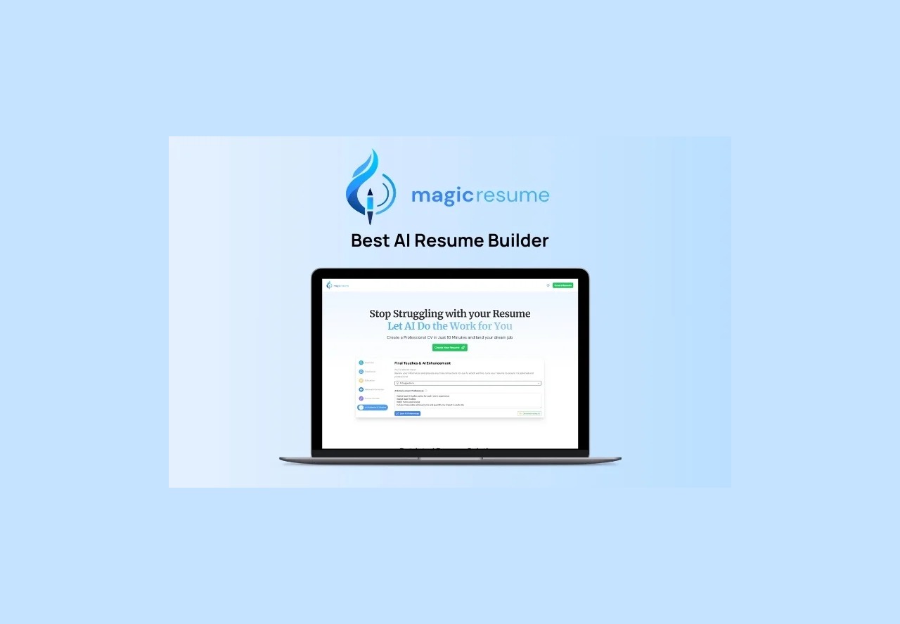 MagicResumeAI lifetime deal on dealfuel