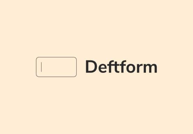 Deftform lifetime deal on appsumo