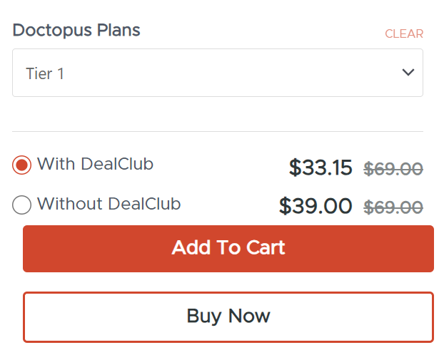 Doctopus dealfuel price