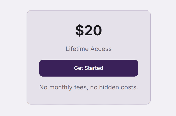 feed page regular pricing