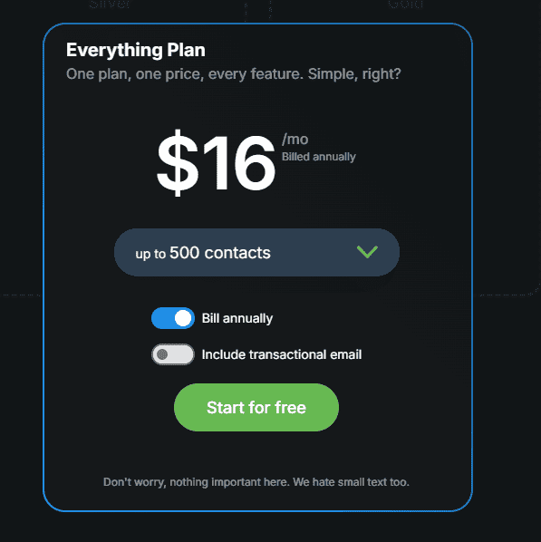 tarvent regular pricing