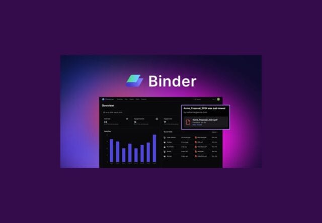 Binder lifetime deal on appsumo