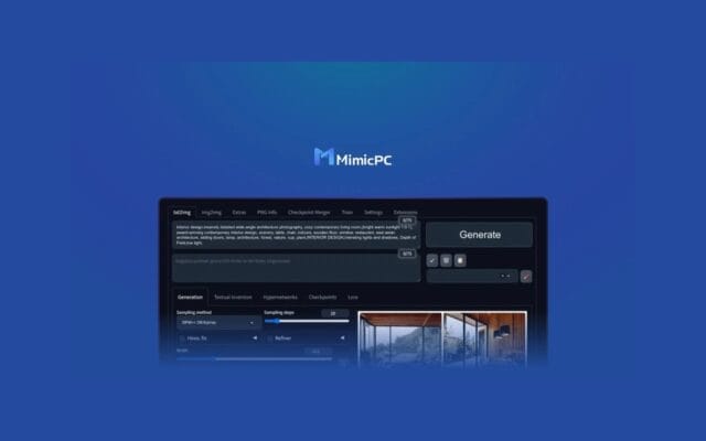 MimicPC lifetime deal on appsumo