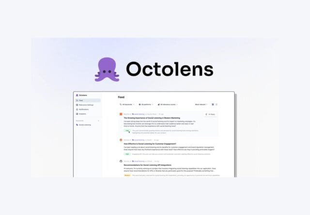 Octolens lifetime deal on appsumo