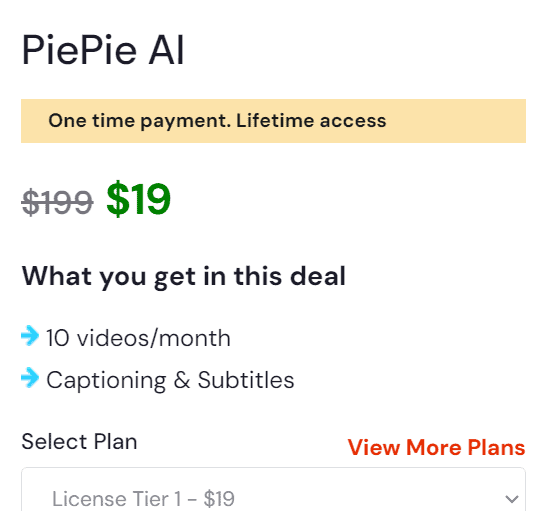 piepie dealmirror price