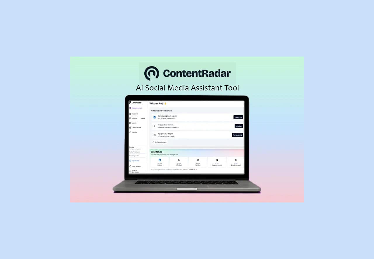 ContentRadar lifetime deal on dealfuel