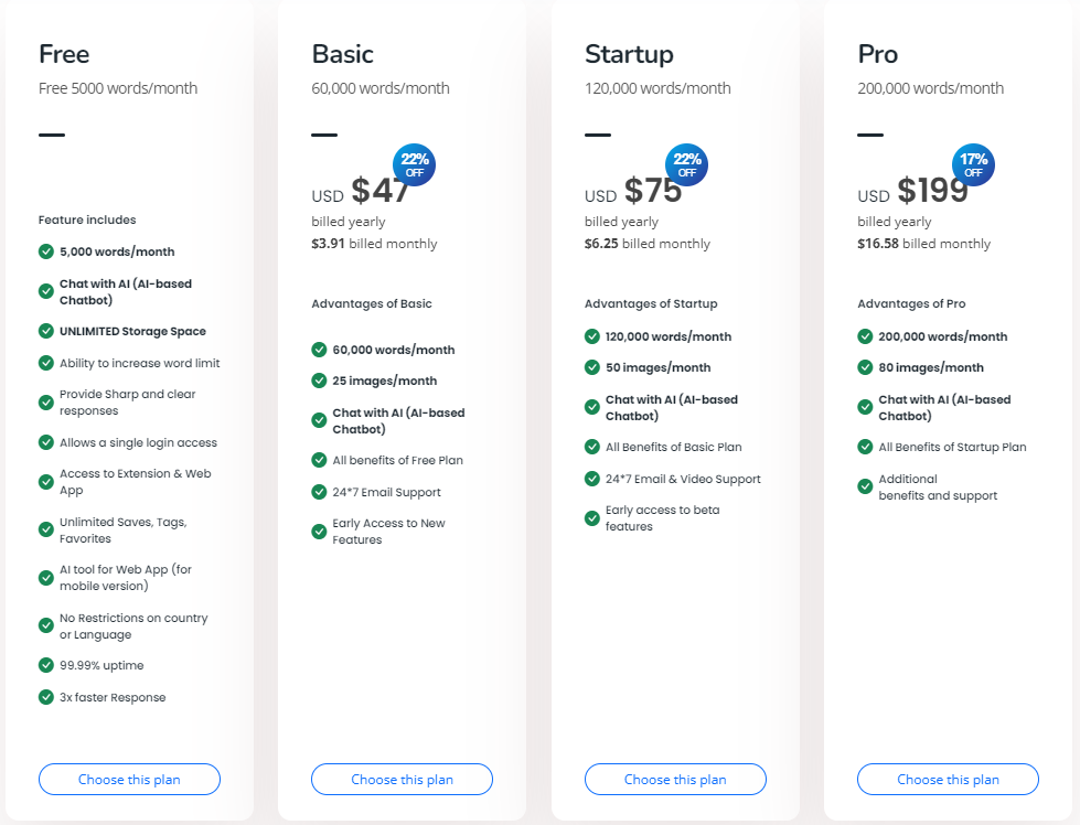 DeskSense regular pricing