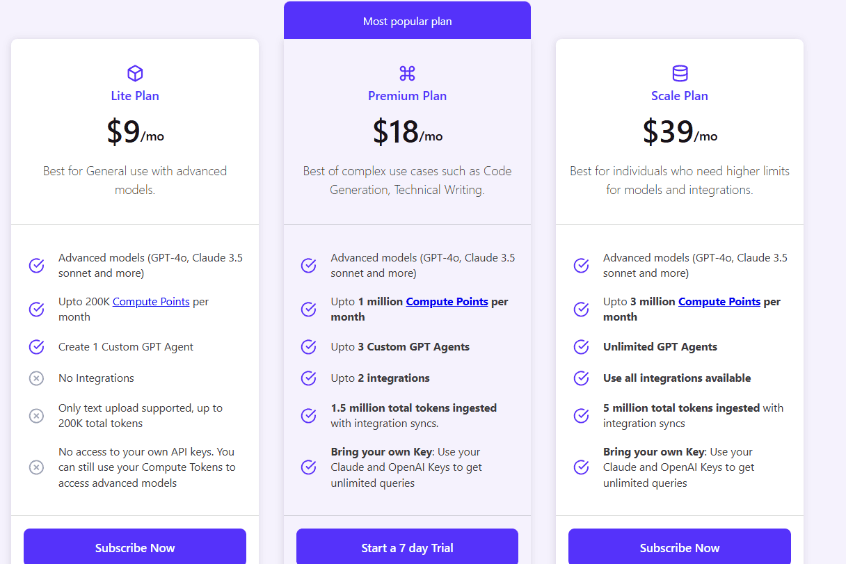 bind ai regular pricing