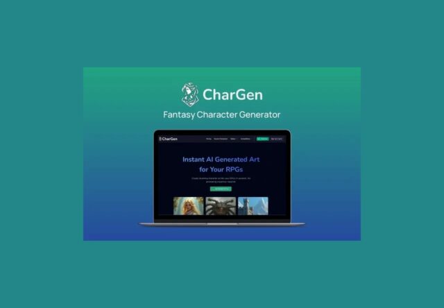 CharGen lifetime deal on dealfuel