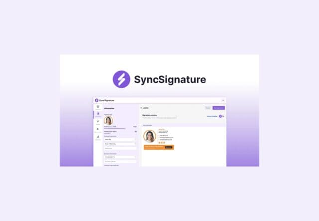 SyncSignature Lifetime Deal on Appsumo