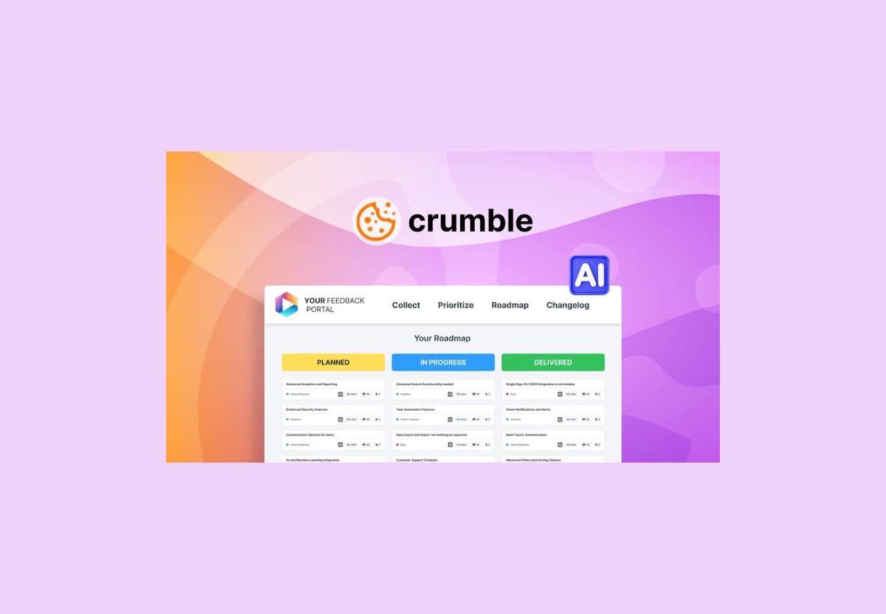 Crumble lifeitme deal on appsumo