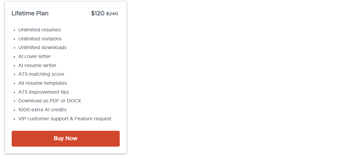 ResumeFromSpace dealfuel price