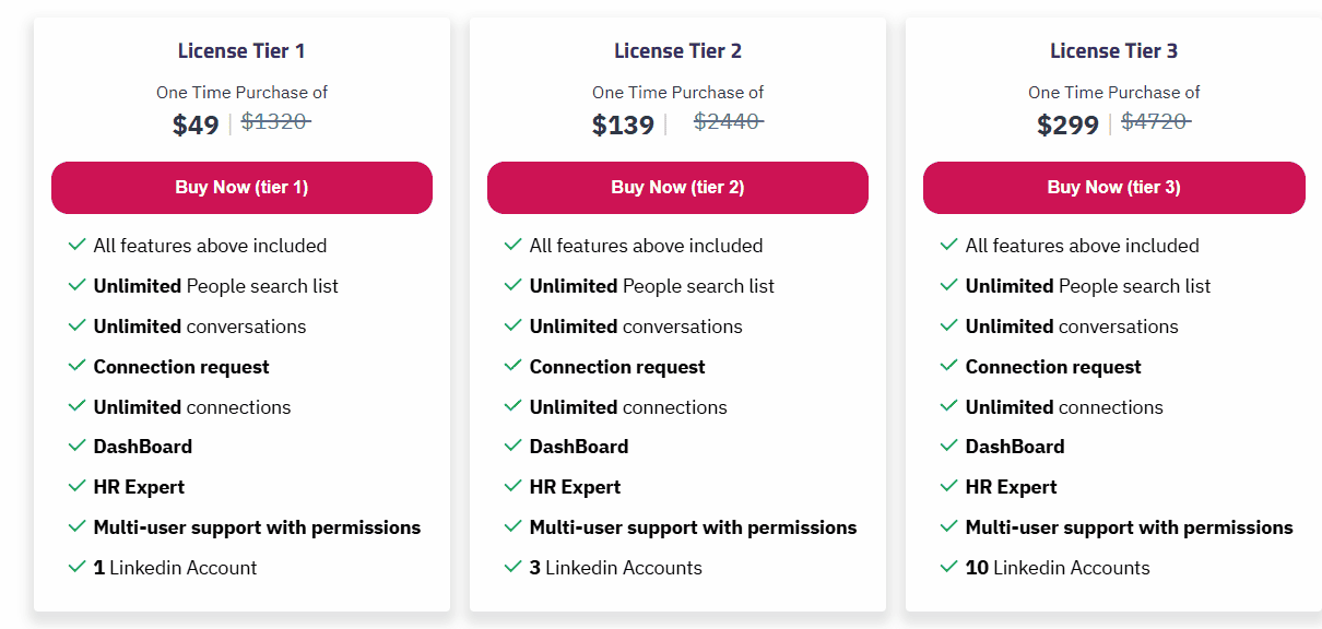 AI Sales Rep saaszilla price