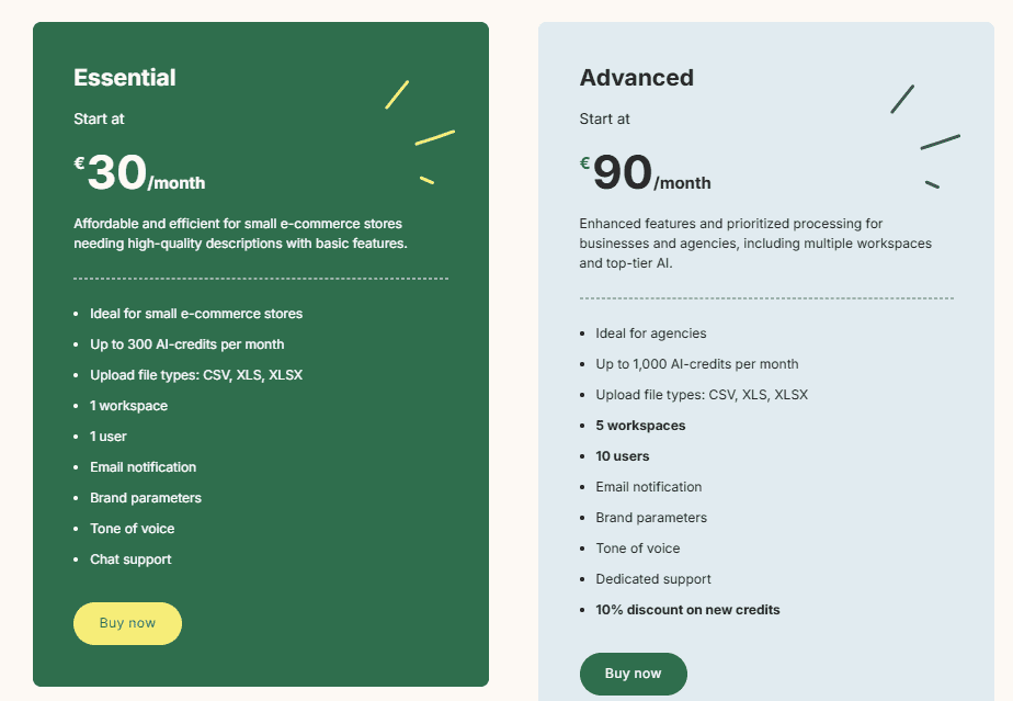 seo4retail regular pricing