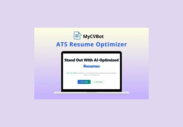 MyCVBot lifetime deal on dealfuel