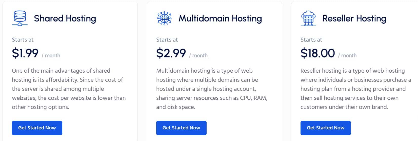 Rarhost regular pricing