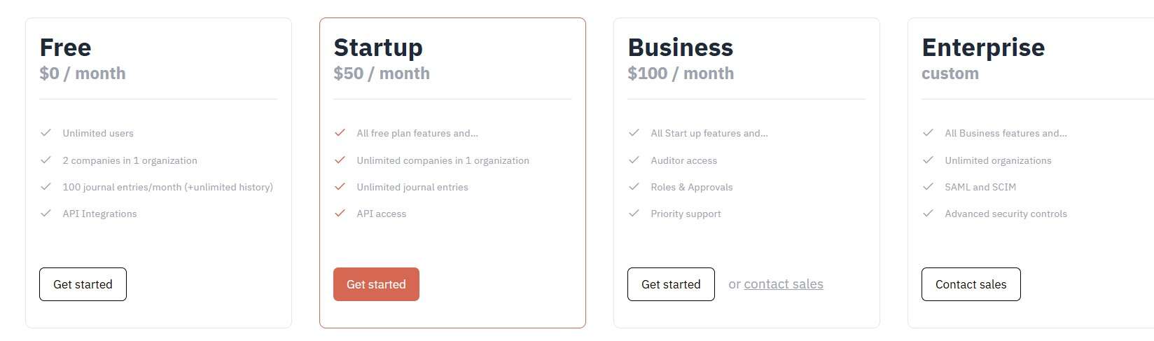 subledger regular pricing
