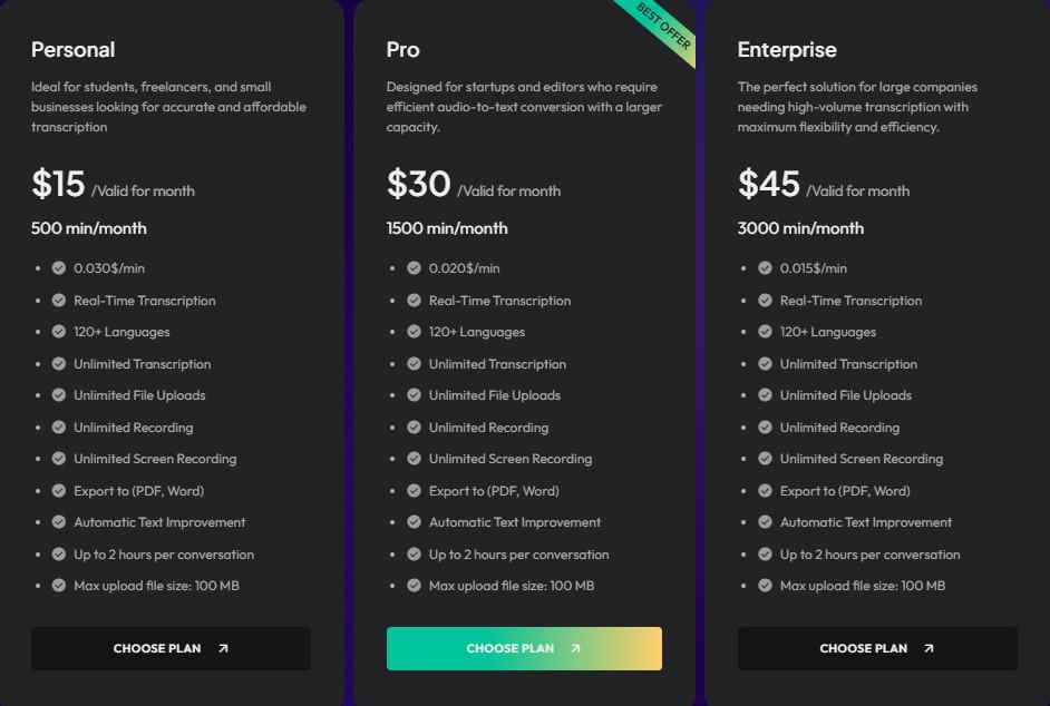 txtro regular pricing