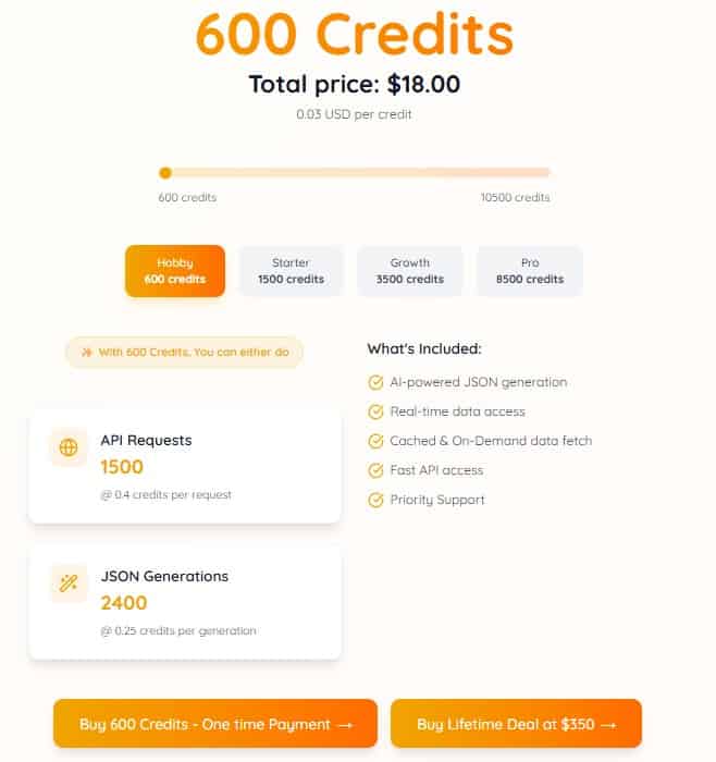 PulpMiner Lifetime Deal: Web Scraping Tool 4 Pulpminer regular pricing
