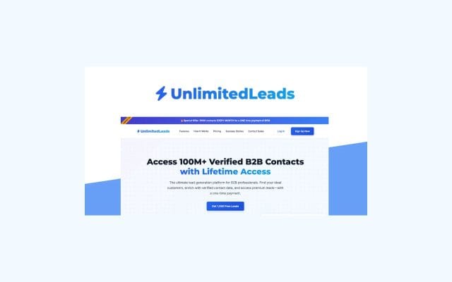 UnlimitedLeads Lifetime deals